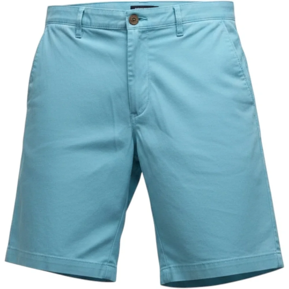 (A2) Banana Republic Emerson Chino Shorts Mens 34 Turquoise Blue Cotton 11